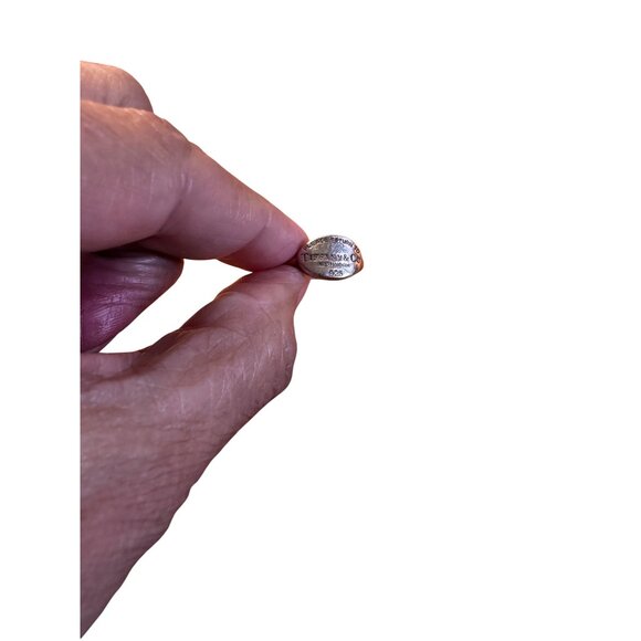 Tiffany & Co Size 6 Sterling Silver 925 Return To Tiffany New York Ring Oval - Picture 4 of 14